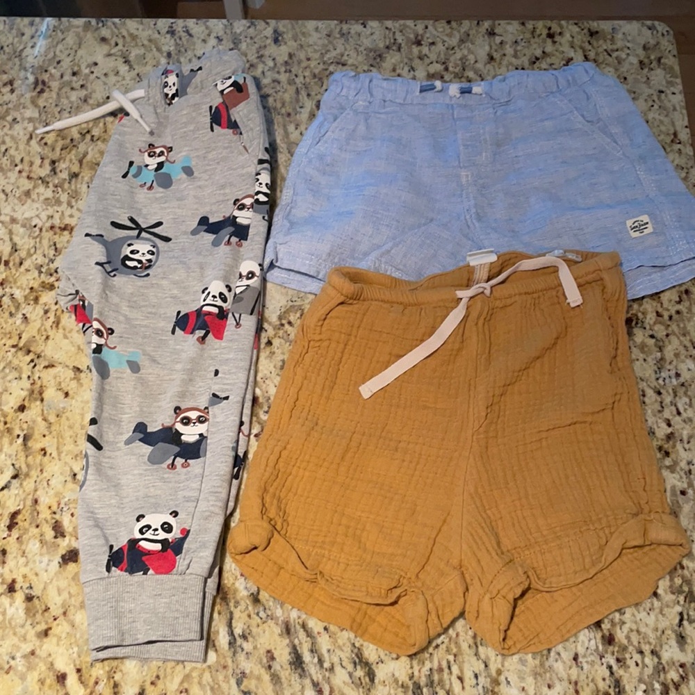 H&M 3pc toddler boys bundle